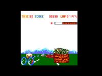 une photo d'Ã©cran de Turbo Outrun sur Amstrad CPC
